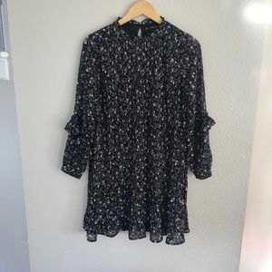 Zara flower detail dress XS